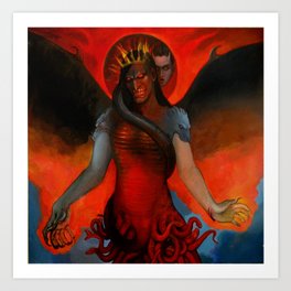 Demon Rising Art Print