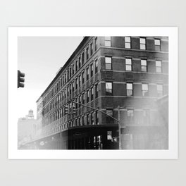 The Streets Will Run with Blood... Art Print | Black and White, Architecture, Photo 