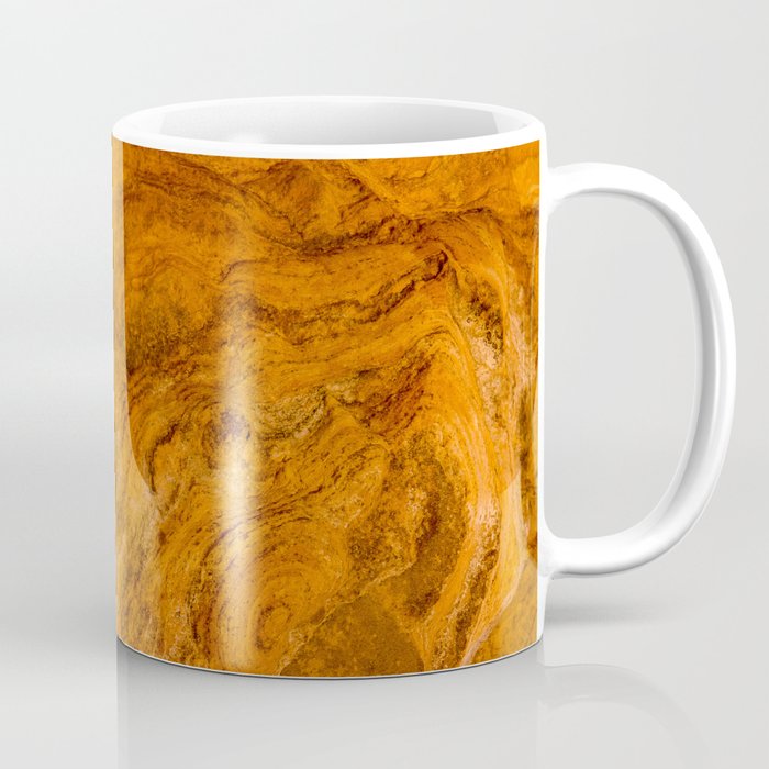 Natural Stone Art-The Cistern, Gold Butte, Nevada Coffee Mug