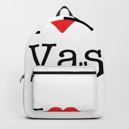 I Heart Vashon, WA Backpack | Typewriter, Washington, Graphicdesign, Vashon, Ilovevashon, Red, Love, Iheartvashon, White, Wa 