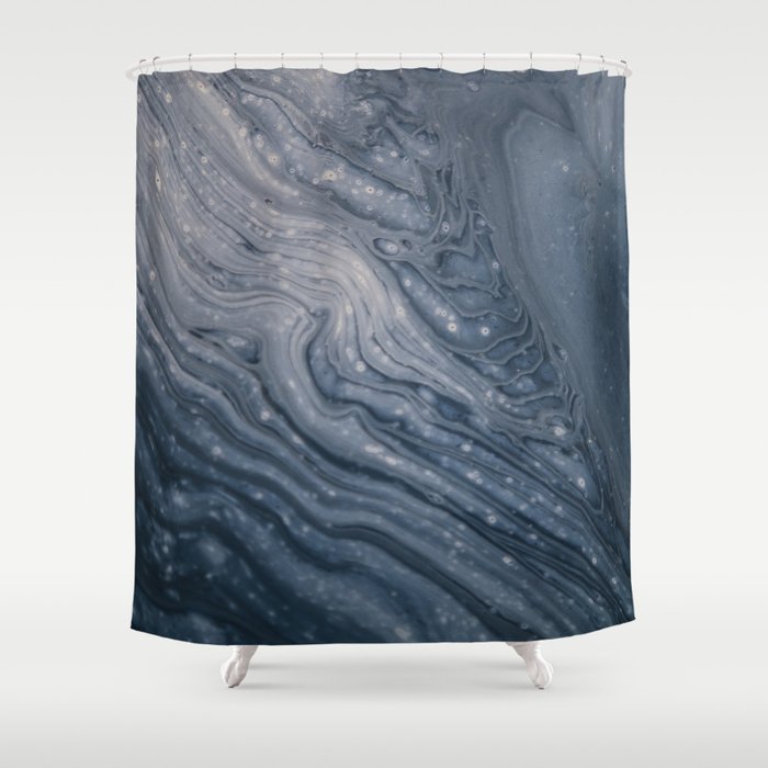 Stone Galaxy Shower Curtain