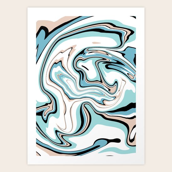 Blue Marble Art Print