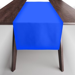 Letter J (White & Blue) Table Runner
