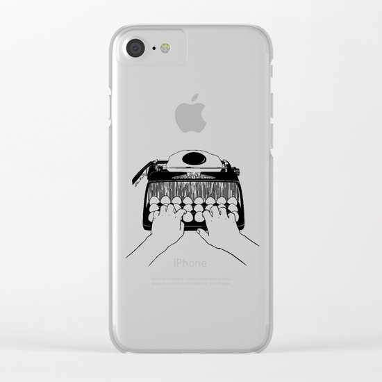 Good Morning, Dear Clear iPhone Case