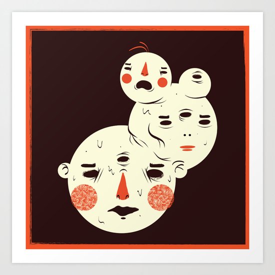 Migraine Art Print
