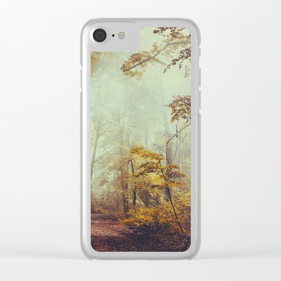 Silent Forest Clear iPhone Case