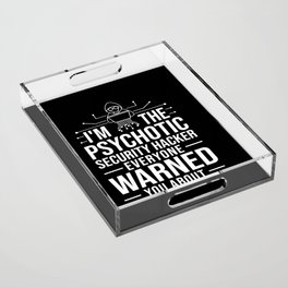 Ethical Hacker Certified Computer Hacking Password Acrylic Tray