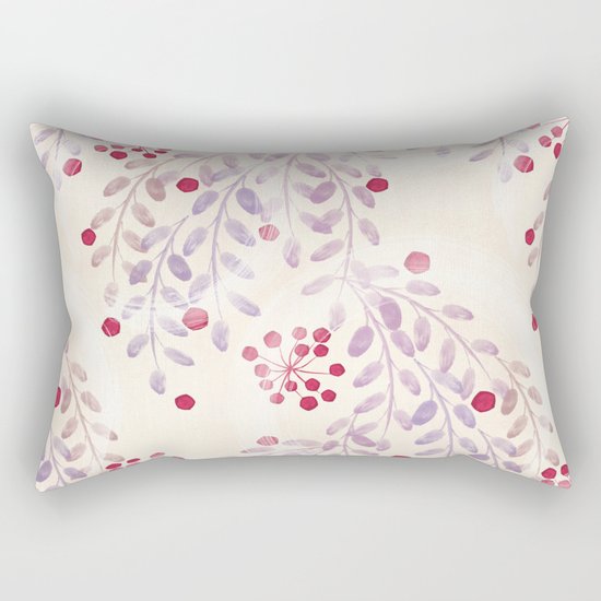 Delicate sprigs 2 Rectangular Pillow