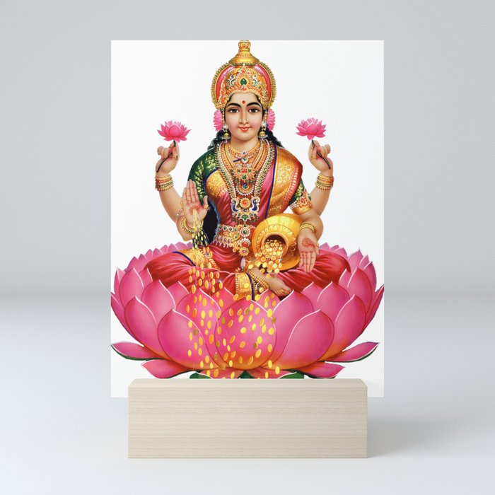 Goddess Lakshmi  Mini Art Print