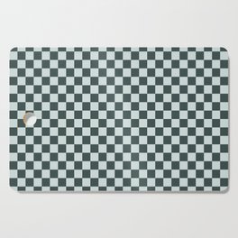 Checkerboard Pattern Inspired By Night Watch PPG1145-7 & Cave Pearl PPG1145-3 Cutting Board