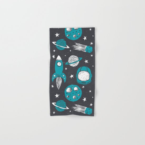 Space Age Hand & Bath Towel