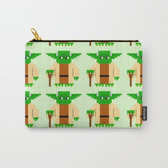 Pixel Yoda Carry-All Pouch