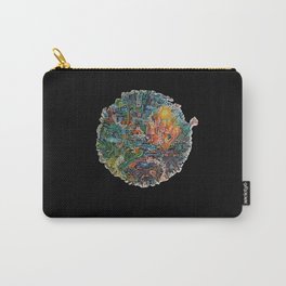 Save Planet Protect the Earth Warning Design Carry-All Pouch