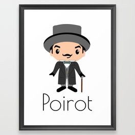 Hercule Poirot | Agatha Christie Framed Art Print