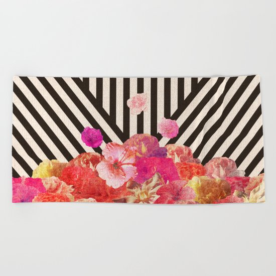 Floraline Beach Towel