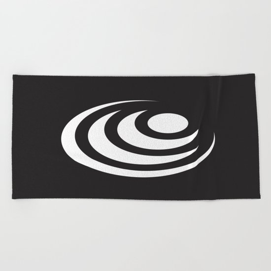 Circle In Circle In Circle Beach Towel