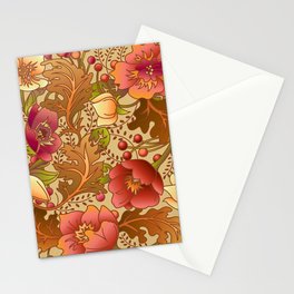 Fall Flowers Stationery Card