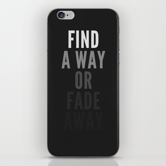 Fade Away iPhone Skin