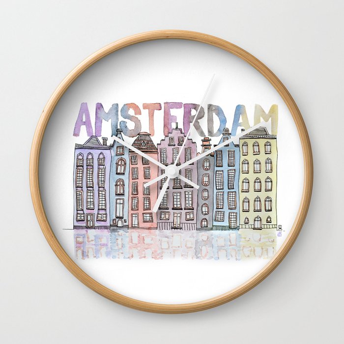 AMSTERDAM Wall Clock