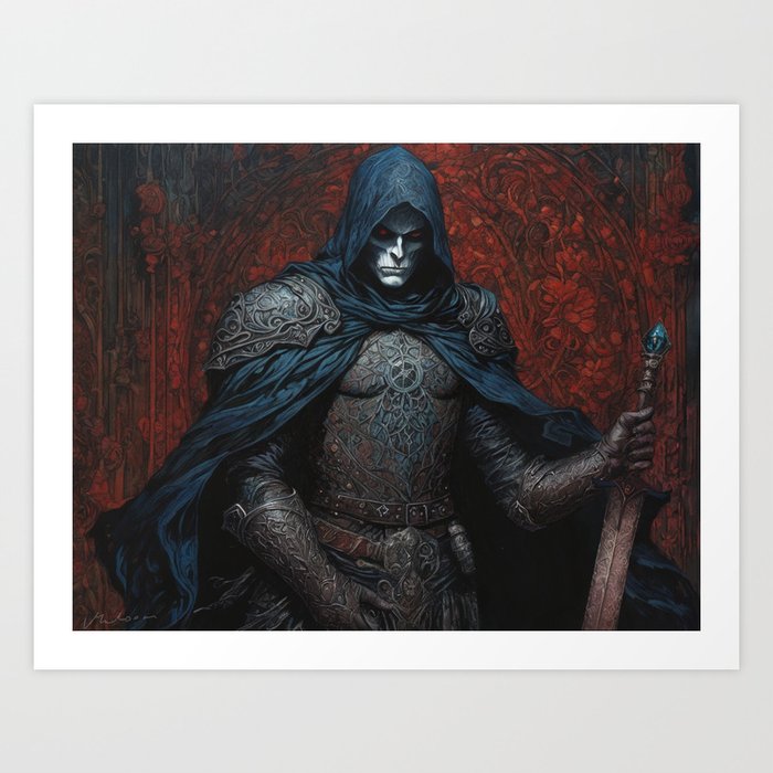 Guardian of the Wheel of Asslanthas Art Print