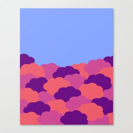 Great Fluff in the Sky - Abstract Cloud Art Canvas Print