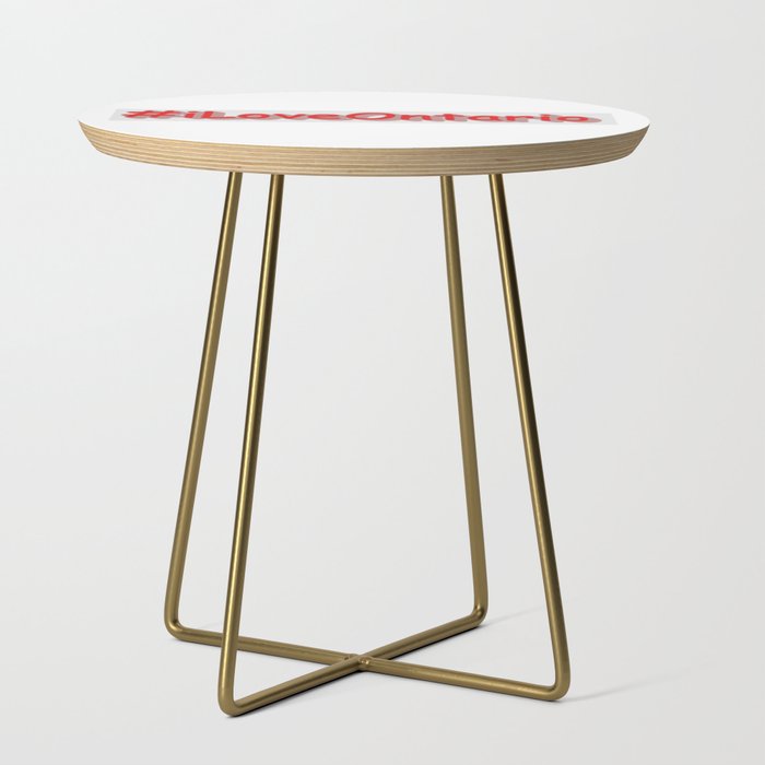 "#iLoveOntario " Cute Design. Buy Now Side Table