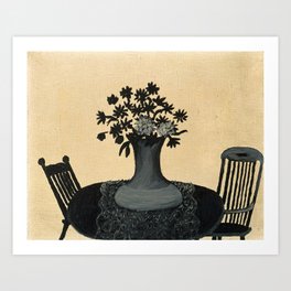 Chairs by Horace Pippin, 1946 Art Print