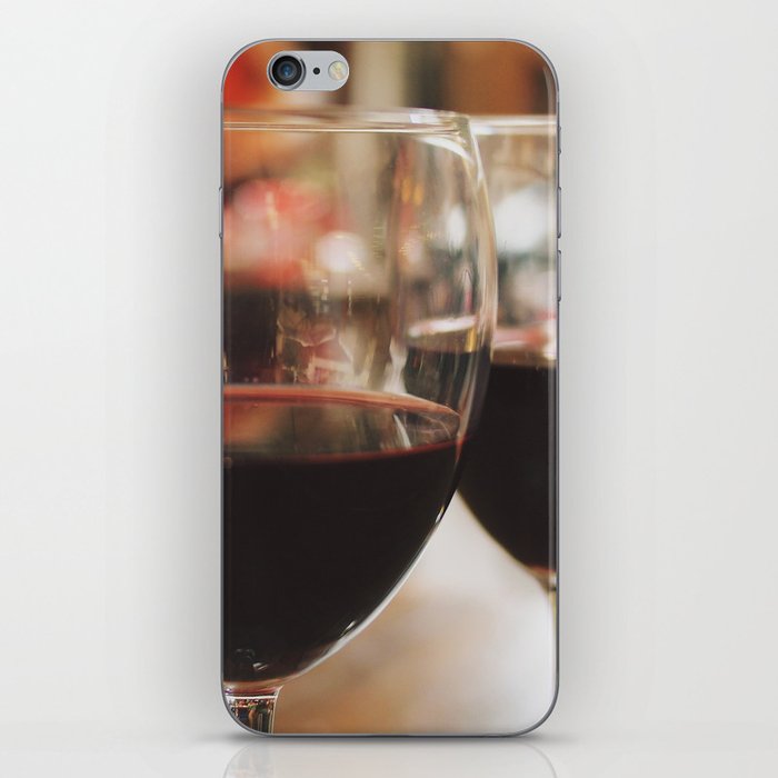 Spain Photography - Two Glasses Of Wine iPhone Skin