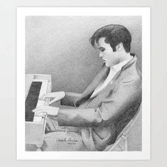 Elvis Presley Art Print