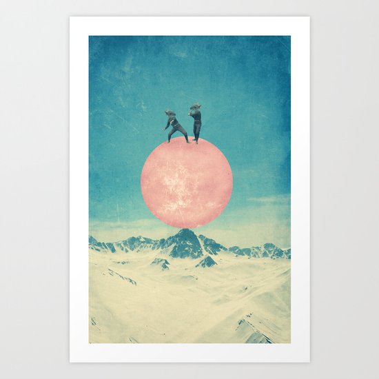 bayside high Art Print