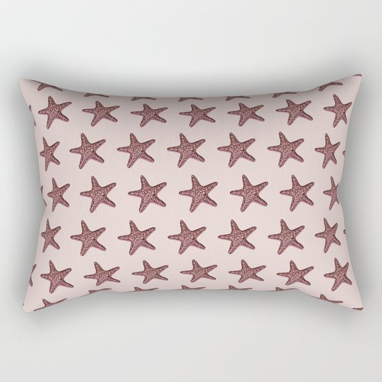 Starfish - Sea Star - Pattern #2 #decor #art #society6 Rectangular Pillow