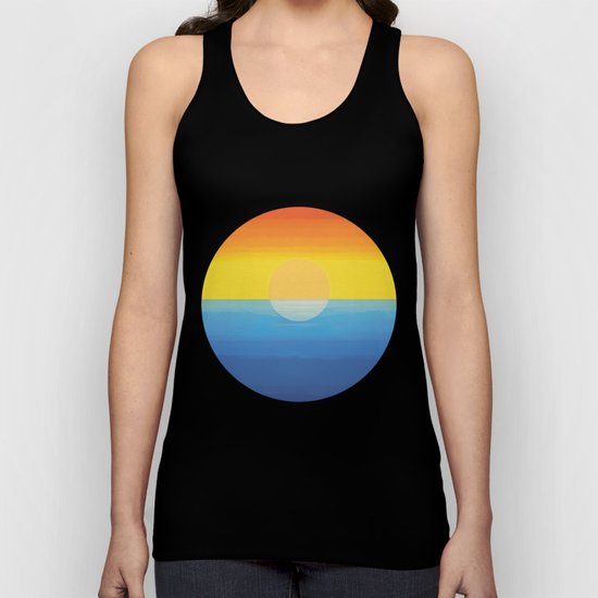 Sunset - Every Time We Say Goodbye Unisex Tank Top