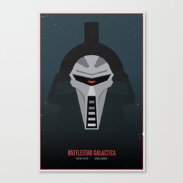 Battlestar Galactica - Old and New Canvas Print