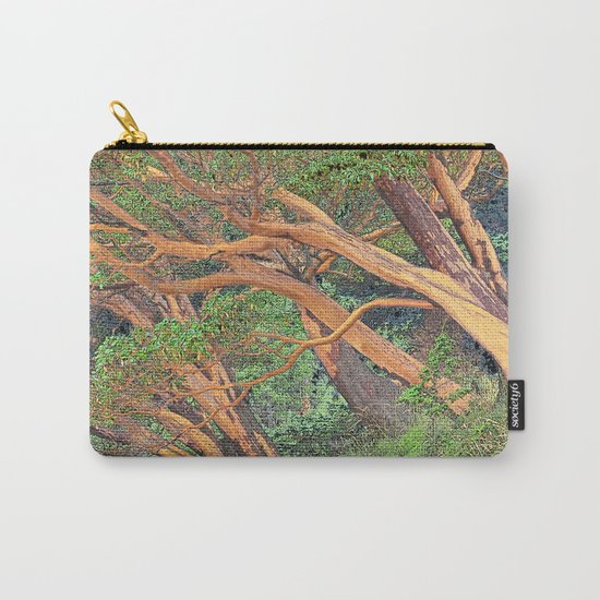 ORCAS ISLAND MADRONA TREES IN A PARALLEL REALITY FOREST Carry-All Pouch