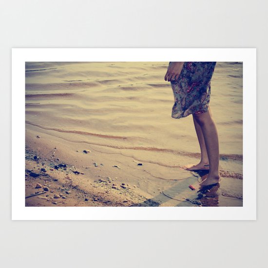 ocean & you Art Print