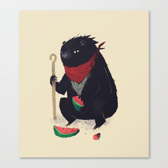 guardian bear Canvas Print