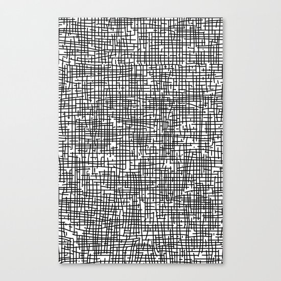 Crosshatch Canvas Print