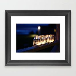 Mason Lights Framed Art Print