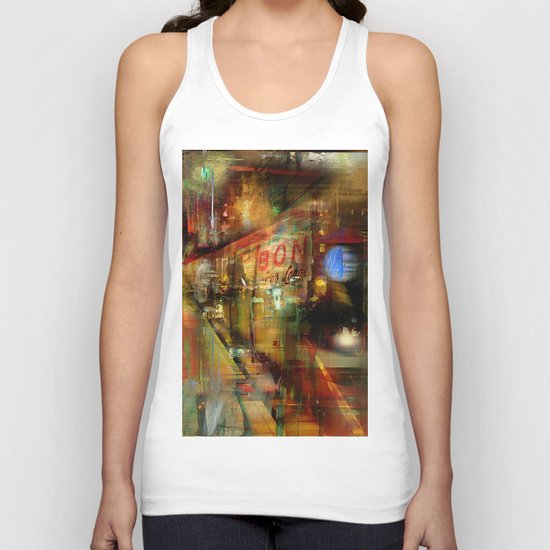 In the subway Unisex Tank Top
