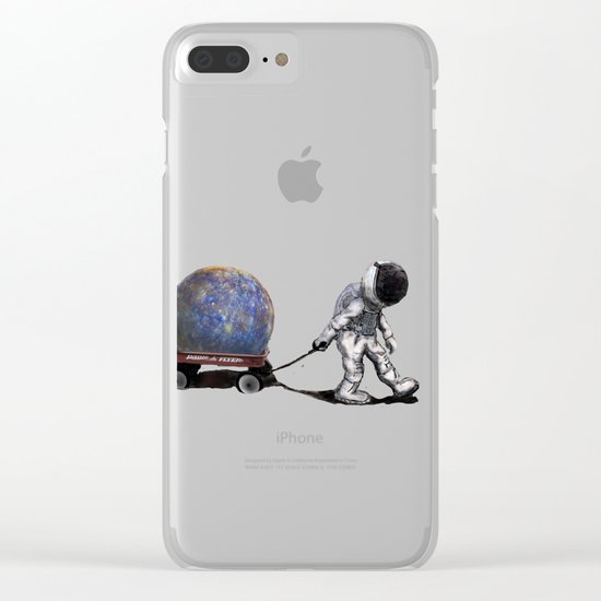 Found It Over There Clear iPhone Case