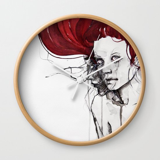 in the flesh Wall Clock