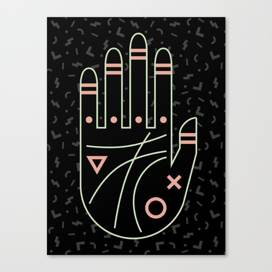 Palmistry Canvas Print
