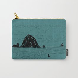 Haystack Humpback & Puffin Cannon Beach Carry-All Pouch