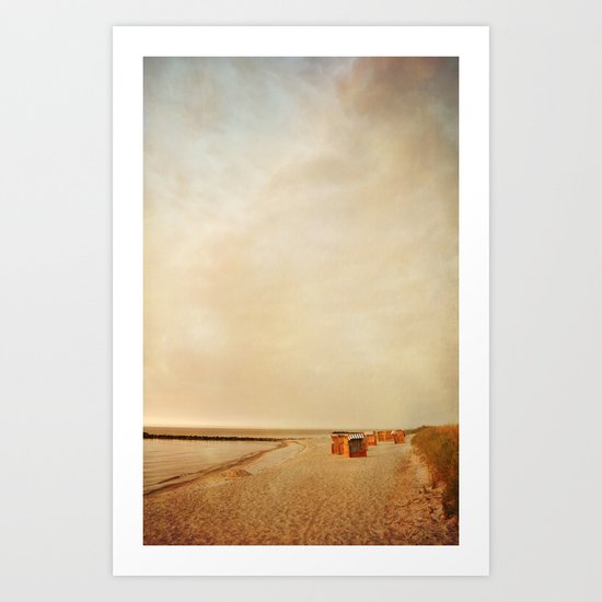 golden hour Art Print
