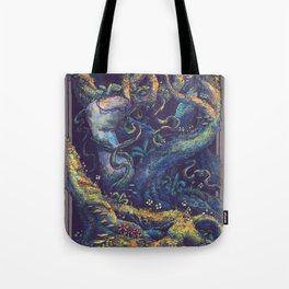 Subsumed statue remains Tote Bag