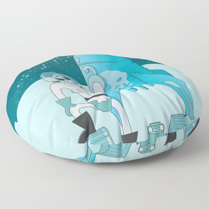 Space Pirate! Floor Pillow