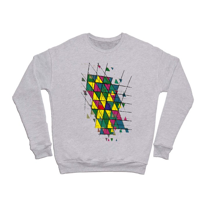 Triangled Crewneck Sweatshirt