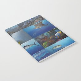 Gamini Ratnavira Oceans Collage Notebook