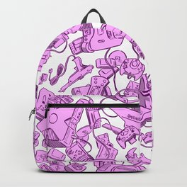 Retro Gamer - Pink Backpack