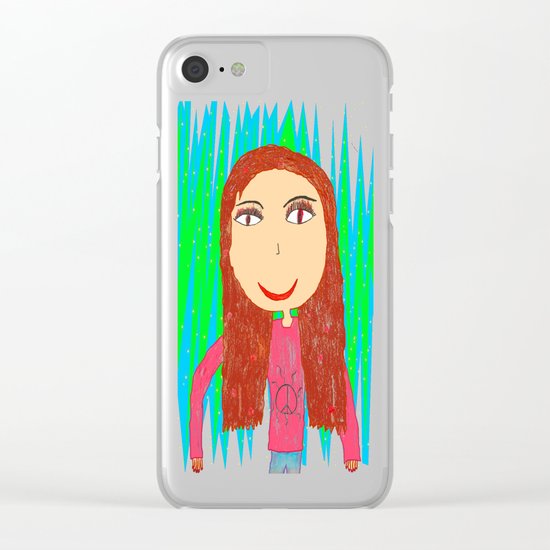 World Peace | Love Spitit Clear iPhone Case